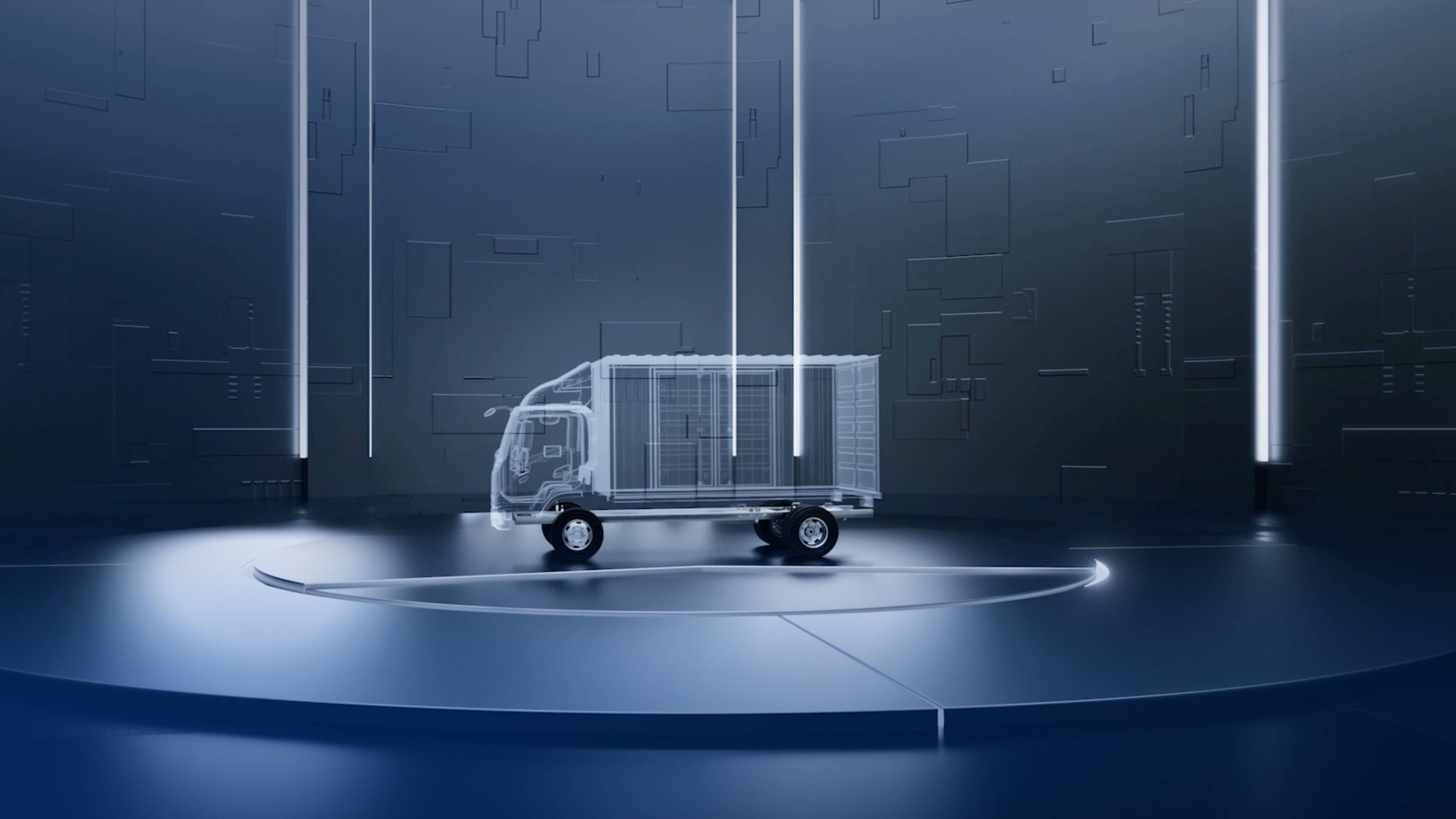 易行系列T3S厢式物流车