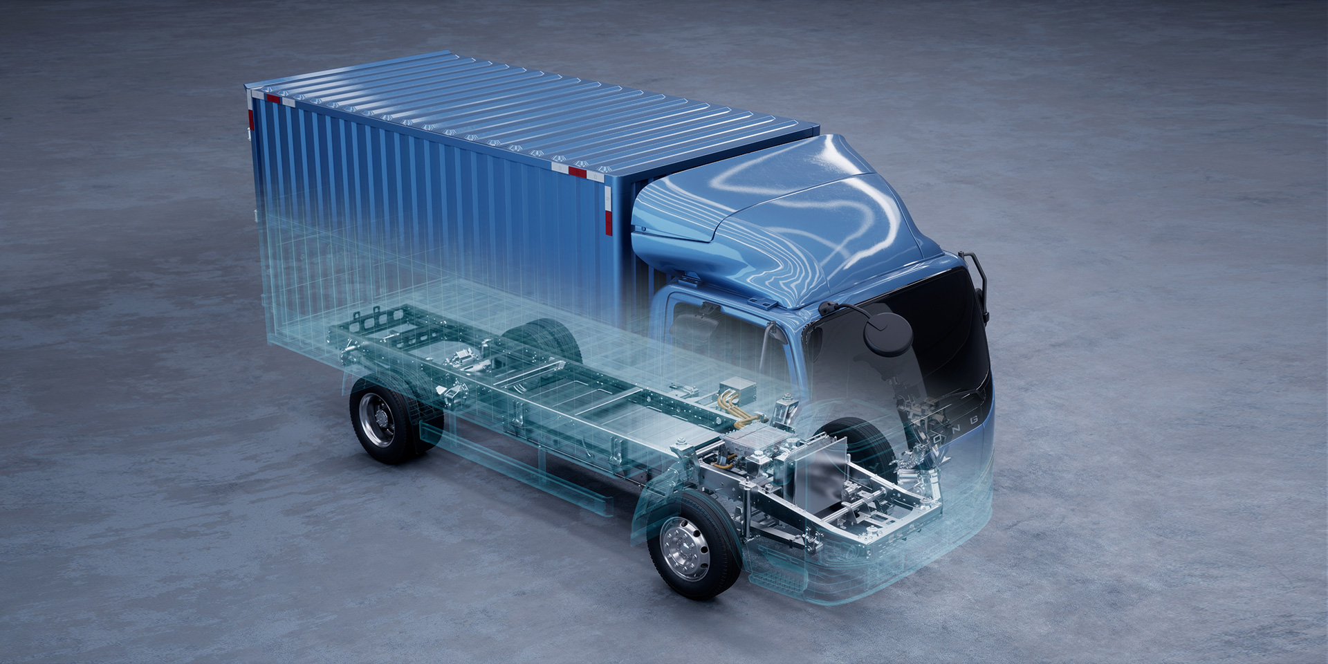 易行系列T2栏板物流车 